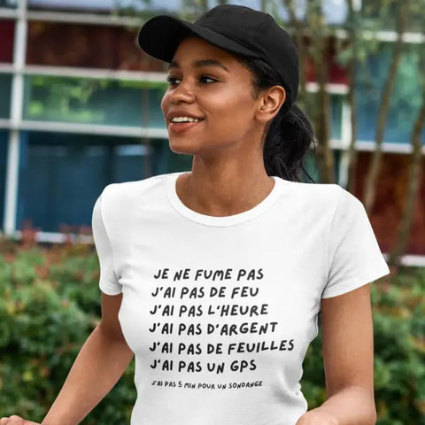 t-shirt humour femme