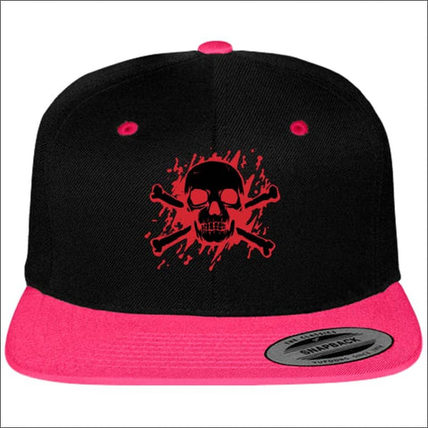 Casquette tete de mort Snapback Bicolore Tunetoo