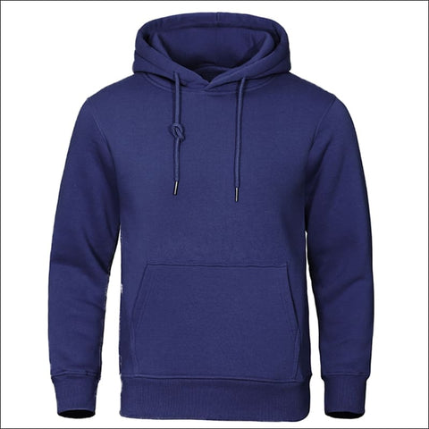 Solid Color Men Hoodies Fleece Warm Mens Sweatshirt Fashion Streetwear Casual Men's Loose Breathable Pullovers Brand Hoody streatozone