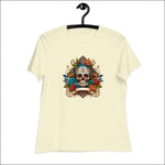 T-shirt Décontracté pour Femme Día de Muertos streatozone