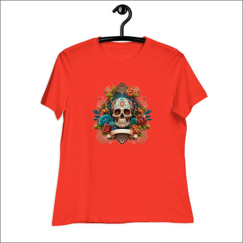 T-shirt Décontracté pour Femme Día de Muertos streatozone