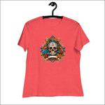 T-shirt Décontracté pour Femme Día de Muertos streatozone