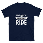 Good girl ride T-shirt Unisexe à Manches Courtes streatozone