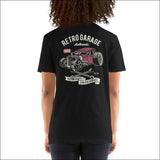 Retro garage T-shirt Unisexe à Manches Courtes streatozone