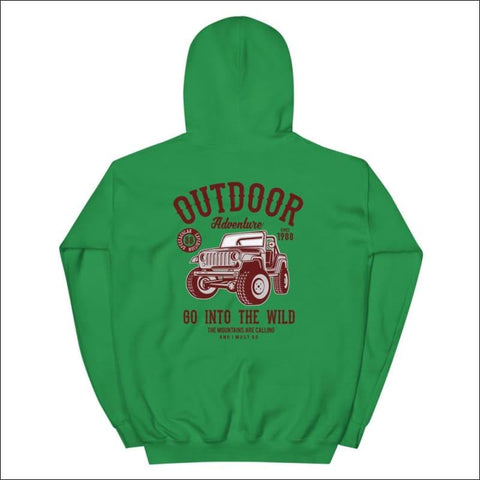 Sweat à Capuche outdoor go into the wild streatozone