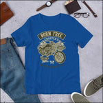 T-shirt motard Unisexe Born free streatozone