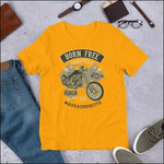 T-shirt motard Unisexe Born free streatozone