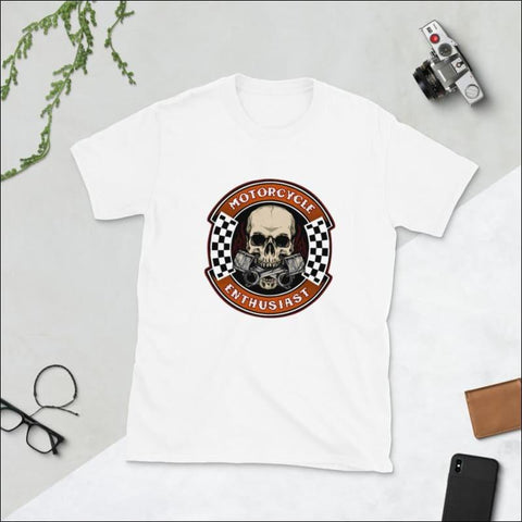 T-shirt Unisexe à Manches Courtes biker streatozone